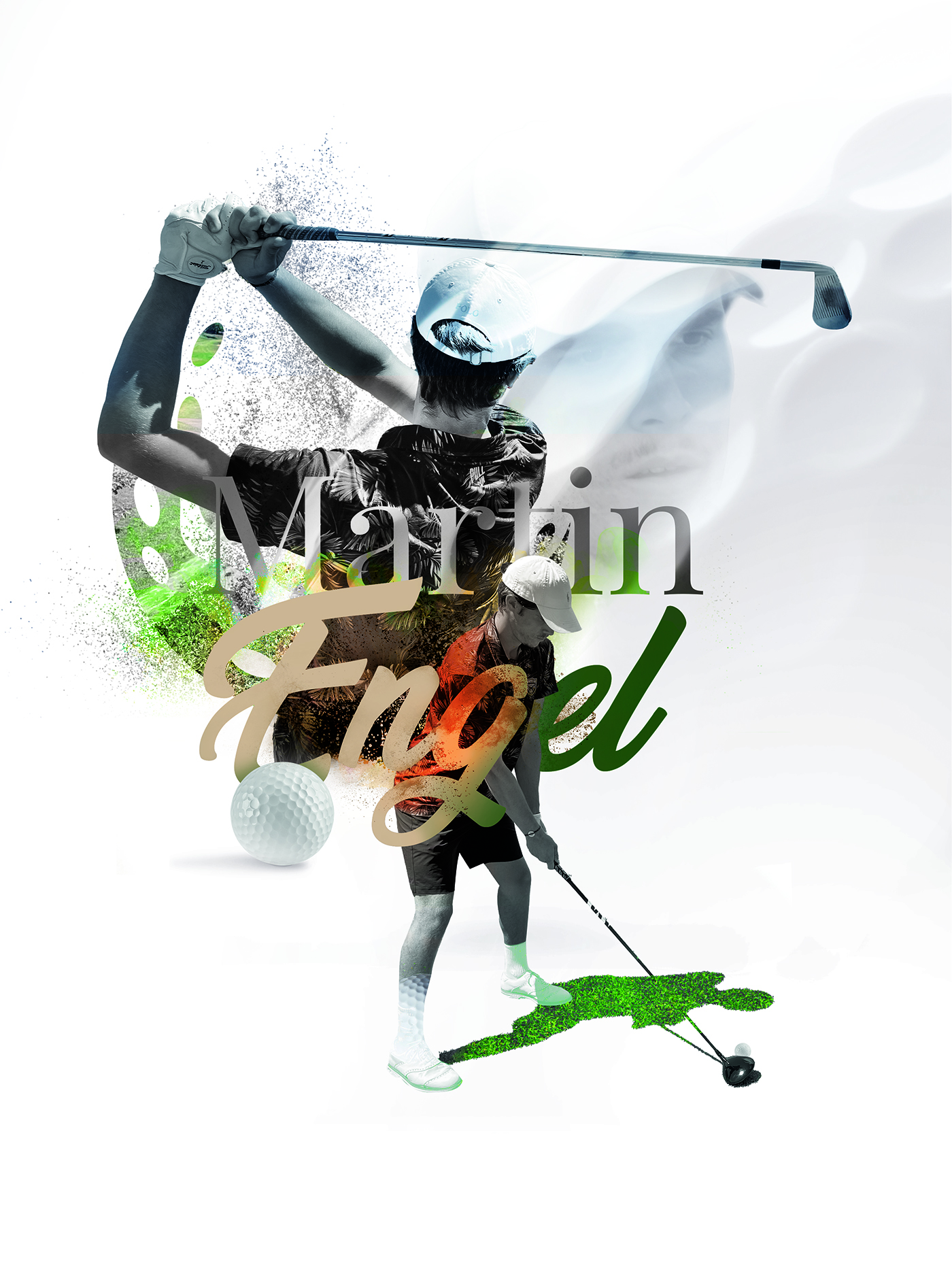 Martin Engel, golfeur pro de demain